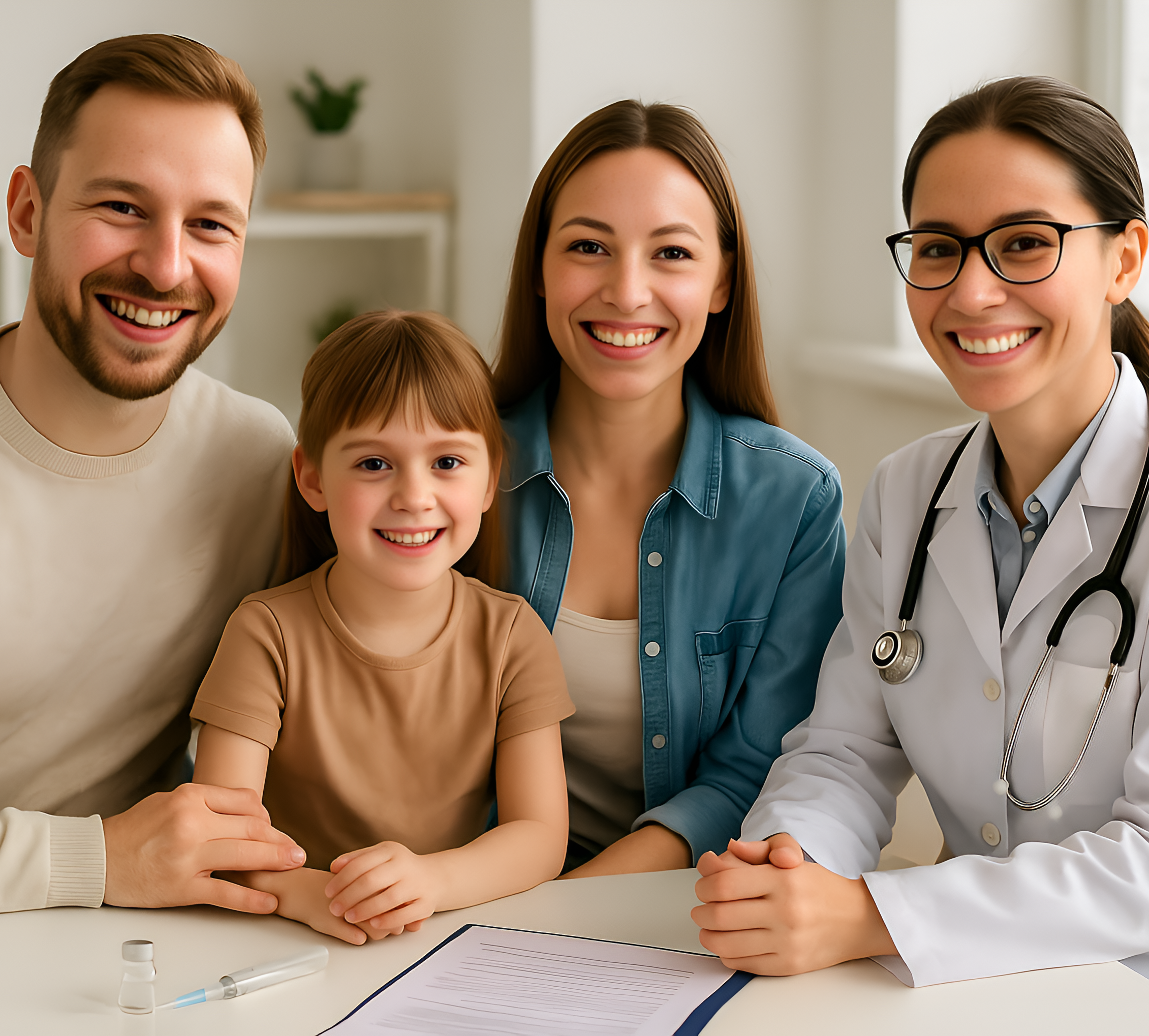 Семейная вакцинация 2=1, 3=2