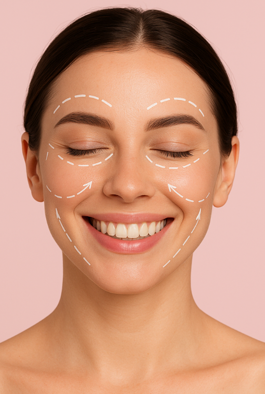 Эндоскопический височный лифтинг 